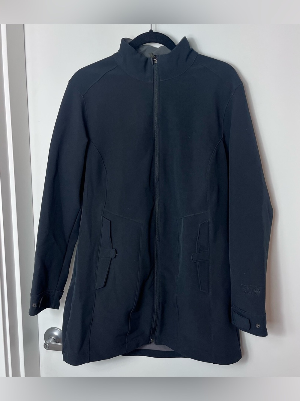 Mountain Hardwear Black Lightweight Full Zip Jacket Womens Large